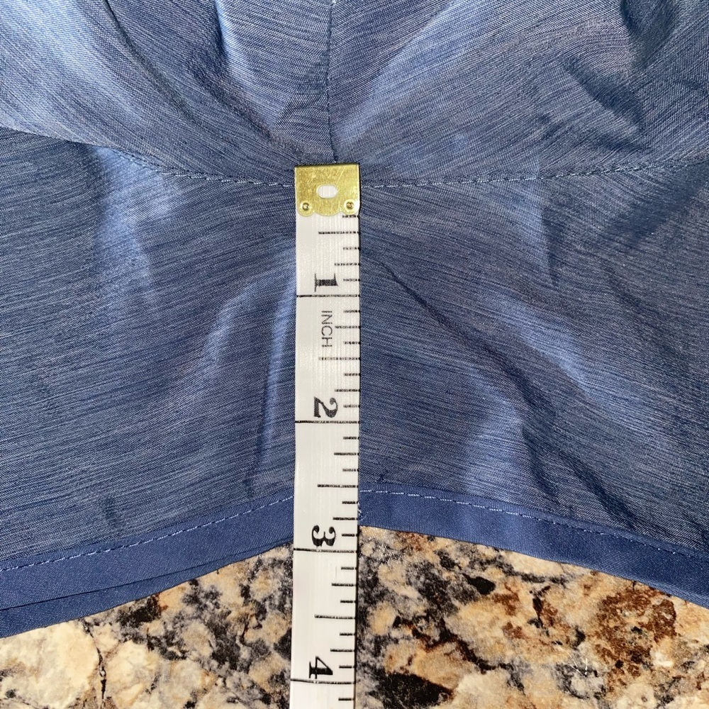 Nike Tempo Dri-FIT Running Shorts Women's S Dusty Blue Tone on Tone - Picture 6 of 6